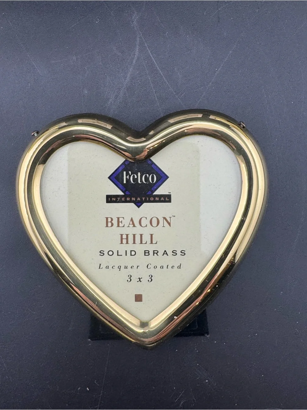 Vintage Beacon Hill Solid Brass Mini picture frames 3